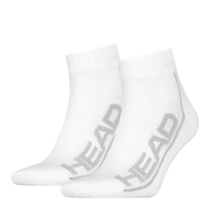 Head Performance Quarter White (2 pairs) - tennis socks