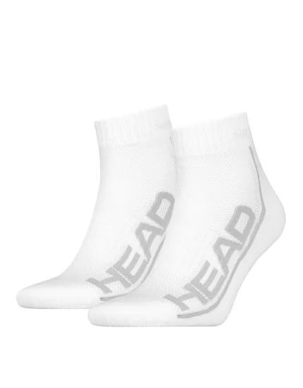 Head Performance Quarter White (2 pairs) - tennis socks
