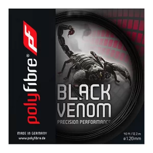 Polyfibre Black Venom - tennis string