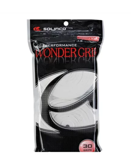 Solinco Wonder Grip White 30 Pack - overgrips