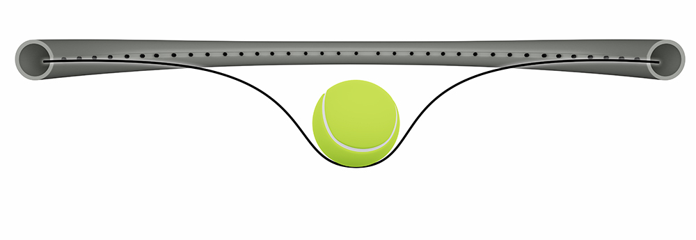 how natural gut string works